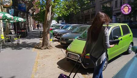 Porn Star - Carla Crouz - 24 Age . Camera Gonzo Style -  Production by Mugur Porn , Private Home