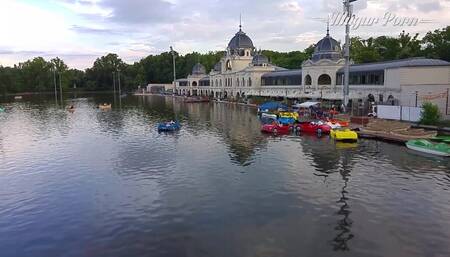 BACK STAGE Gina Gerson and Nesty from Budapest City and fuck home private