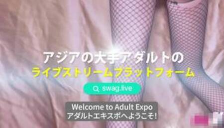 Fuck Asian girls in Adult Expo. SWAG.live