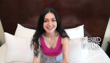 Enticing miss's big cock clip