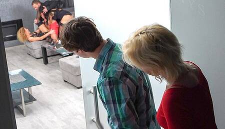 Lissome sweetie's granny clip