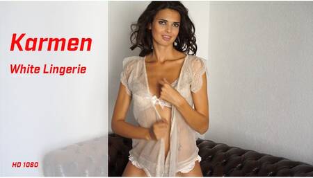 Karmen - White Lingerie
