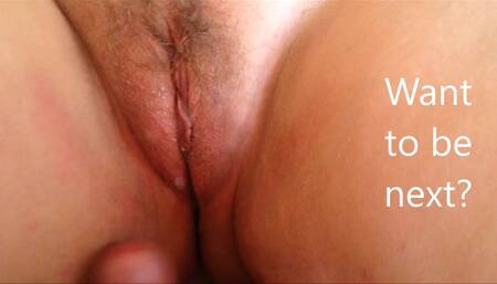 Shooting Star Gets Sticky Pussy