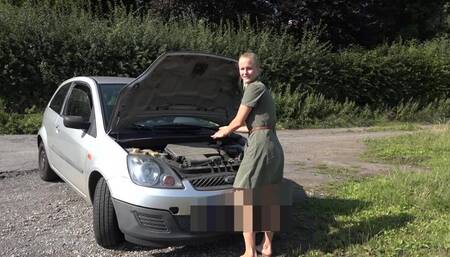 Die Autopanne! Nen Fick als Belohnung!