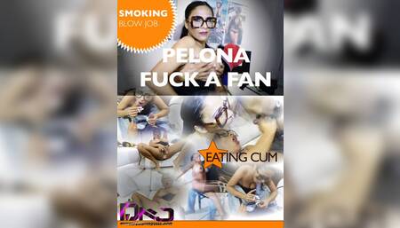 SUCKS SMALL FAN DICK FULL OF CUM