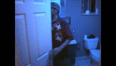 Jerking off in the Bathroom