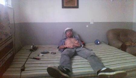 Smoking and Jerking Off 1