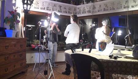 Backstage dal set di "Femme Fatale"