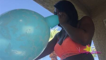 Butterfly Balloon Blow to PopÂ 