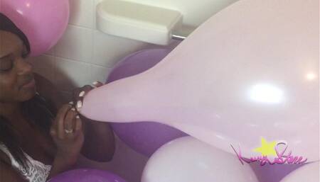 Balloon Bath Blow to Pop