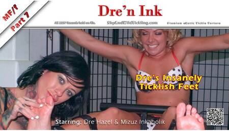 Dre'n Ink: Dre's Insanely Ticklish Feet