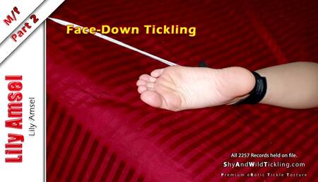 Lily Amsel Tickled Face-Down