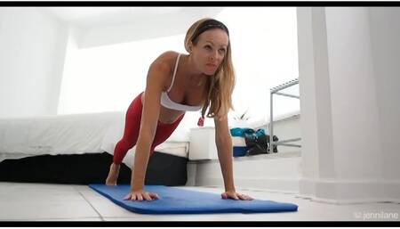 JenniLane and her Yoga Instructor Have Sex