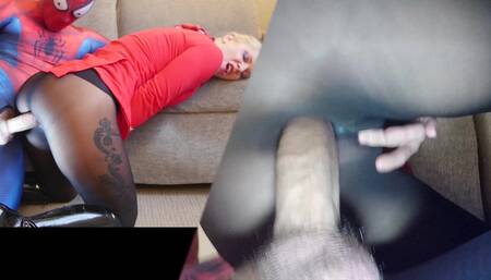 117 Caroline de Jaie Fucked through Nylon