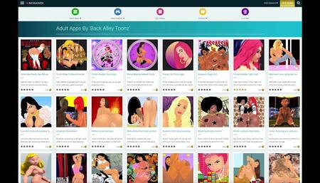 Backalleytoonz Apps on Mikandi Appstore