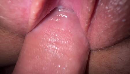 Secret close up fuck with teen stepsister, tight creamy pussy is ready to fuck
