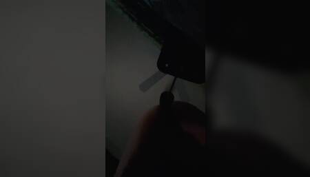 Dildo fucking machine