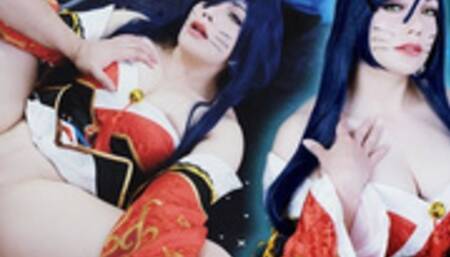 Ahri fucks a League of Legends player as a Chrismast Gift - Sweet Darling