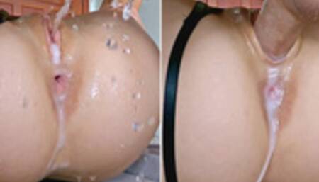 EXTREME HARD POUNDING till He CUMS 2 TIMES to SHAKING SQUIRTING PUSSY