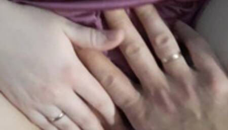 She just came to ask a salt, but was fucked and cumshotted on tits