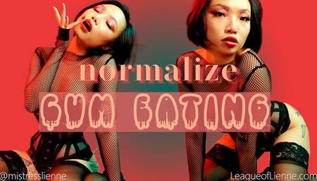 Normalize Cum Eating