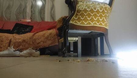 2 MISTRESS FOOD CRUSH WITH HIGH HEELS  AND BAREFOOT EP 2 HD