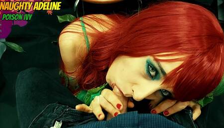 Poison Ivy and Commissioner Gordon - Blowjob with oral creampie POV