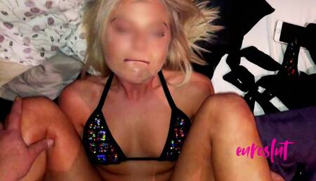 Euroslut in Total Ecstasy Fucking Rolling at the After Party (Original)