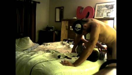Fucked Hard on Wifes Bed Again