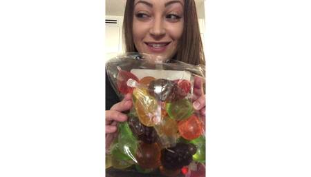 Trying TikTok Candy with Vic