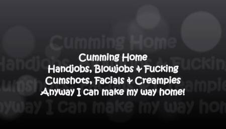 cumming home- my new porn series preview