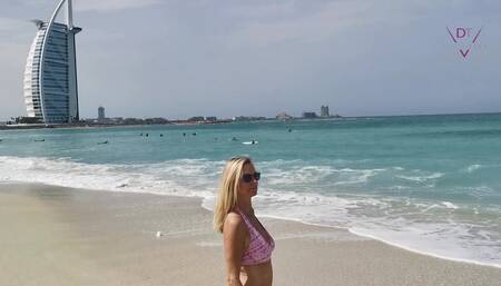 RISKANT: Fi**date am Strand (von Dubai) vereinbart!