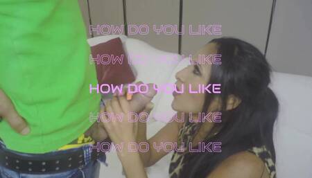 HOW DO YOU LIKE SEE ME SUCK HUGE COCK?