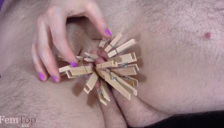 FTM Eddie Wood Breaks Under Cock Torture