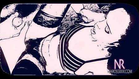 Miss Nia Ross In A Double Affair - Cartoon