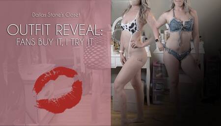 Outfit Reveal: Fans buy it I try it part 2