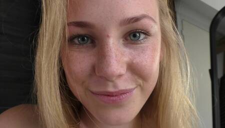 18 year old teengirl Runa goes nude