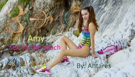 Amy.Sex on the beach (4K)