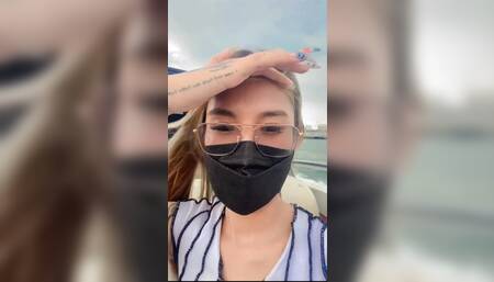 SEXY and cute girl on island trip