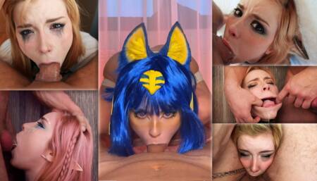 Best Deepthroat Moments Compilation