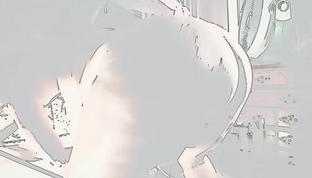 Chair BBW Ass Shake Anime Version