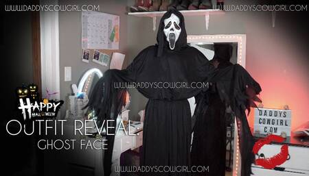 Outfit reveal: Ghost face