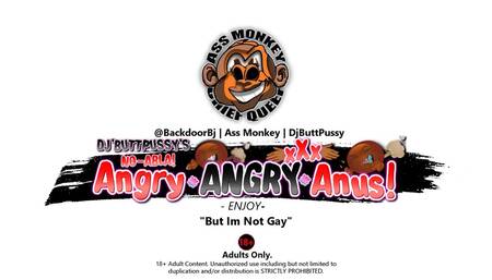 Bonus! 3 Angles!! Ass Monkey's Ass lips - Gaysex Bottom Bitch Deep Anal In Panties | Angle 3/4/5 of 6