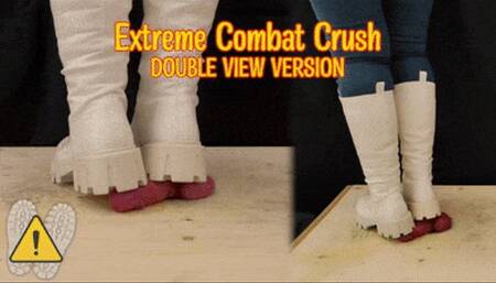 Painful CBT Cock Crush in White Boots with TamyStarly (Double Version) - Bootjob, Ballbusting, Femdom, Shoejob, Crush, Ball Stomping, Foot Fetish Domination, Footjob, Cock  Board