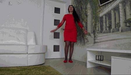 these red shoes are so painful d