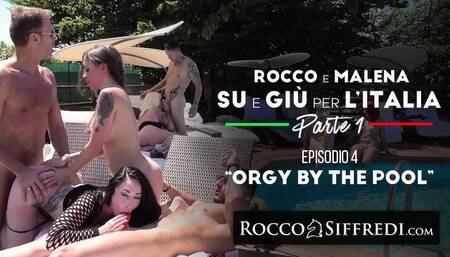 RoccoSiffredi Orgy Party By The Pool