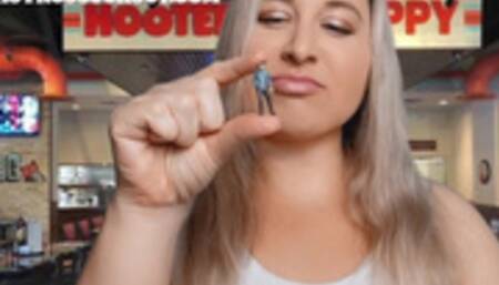 HOOTERS GIANTESS WAITRESS ANAL VORE