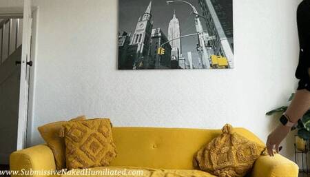 Ellie's Office Cock-Up Results In A Humiliating Office Strip!!! - MP4