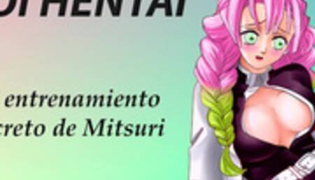 JOI hentai con Mitsuri. Super Gangbang.