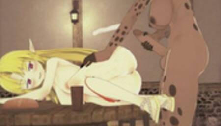 Interspecies Reviewers - Elf Elma gets penetrated by Futanari Elza